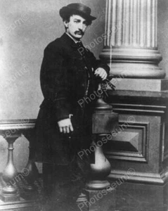 John Wilkes Booth Potrait Vintage 8x10 Reprint Of Old Photo - Picture 1 of 1