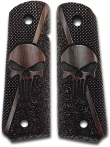 Wood Grips for 1911 Pistols, 1911 Full Size, 1911 Punisher, Handgun Grips, 1911 - Picture 1 of 12