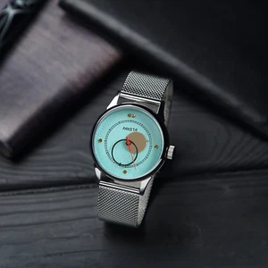 Rare Light-Blue Raketa Copernicus 1990s, Vintage Mens Watch | 40mm - Automatic - Picture 1 of 5