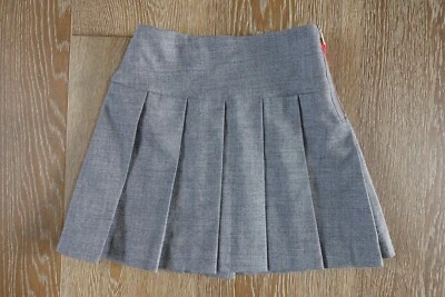 Crewcuts девочек серый коробка складки юбка размер 6 EUC - Изображение 1 из 4
