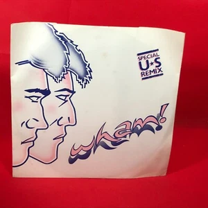 WHAM Wham Rap! 1982 UK 12" vinyl single U.S. remix George Michael Andrew Ridgley - Picture 1 of 4