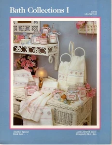 Bath Collections 1 Leaflet 20 - Vintage 1987 Counted Cross Stitch Patterns - Picture 1 of 1