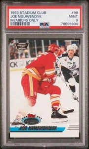1993 Stadium Club Members Only #96 JOE NIEUWENDYK Calgary Flames PSA 9 MINT - Bild 1 von 2