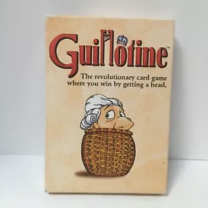 Wizards of the Coast Guillotine Card Game Paul Peterson 1998 Complete - Picture 1 of 8