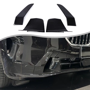 ABS Glossy Black Front Bumper Side Air Outlet Trim Frame For BMW X7 2023-2024 US - Picture 1 of 10