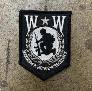 MILITARY PATCH- WOUNDED WARRIOR- 2.5" X 3.5" - Picture 1 of 1