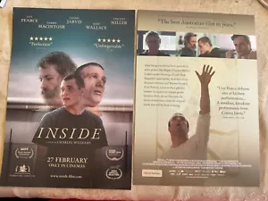Inside Promo Flyer Handbill Guy Pearce, Cosmo Jarvis, Vincent Miller - Picture 1 of 1