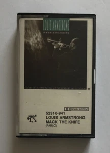 Louis Armstrong Mack The Knife (Cassette Tape, 1990, Fantasy) USA - Picture 1 of 4