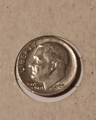 Moneda de diez centavos Roosevelt 1965-P 10c - BU Foto 1 de 2