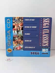 Sega Classics Arcade Collection, Ecco The Dolphin (Sega CD) 2 Discs & Case - Picture 1 of 6