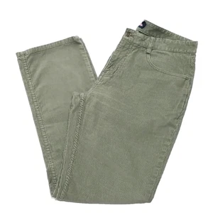 Vineyard Vines Corduroy Pants Mens 34X32 Sage Green Straight Leg 5 Pocket Chino - Picture 1 of 12