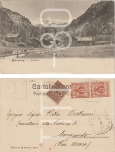 GRESSONEY - PERLETOA - GRESSONEY LA TRINITE' (AOSTA) 1906 - Picture 1 of 1