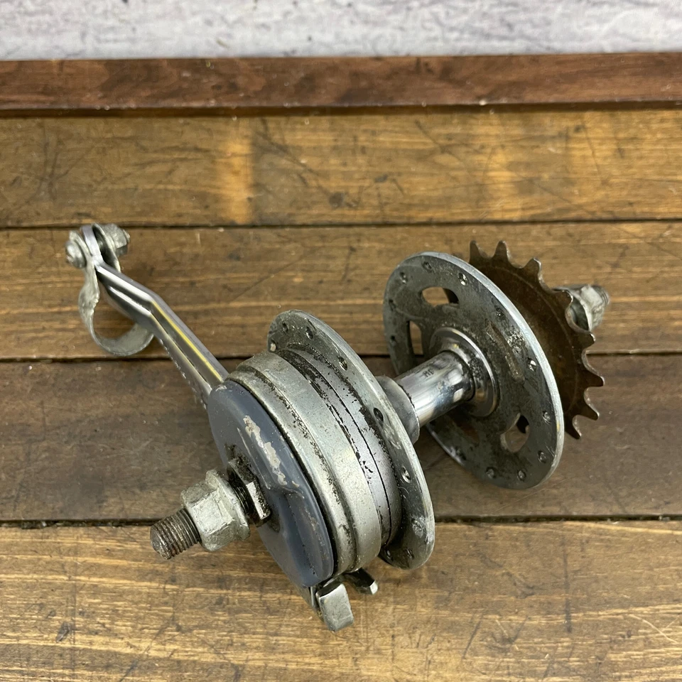 Vintage Shimano Roller Brake Hub FH-AR15 Rear 28 Hole 28h Old School BMX Formula - Image 1 of 4