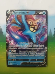 Pokemon Karte - Amonistar V - 035/195 - EB12 Silver Storm - Bild 1 von 2