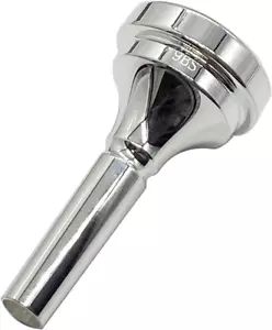 Silver Plated Trombone Mouthpiece 9BS Small Shank - Picture 1 of 12