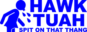 Hawk Tuah Spit On That Thang . Die Cut Vinyl Decal Sticker Funny Car Truck JDM - Picture 1 of 23