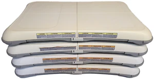 Nintendo Wii Fit Balance Board Trabajo Lote de 4 Unidades RVL-021 + Juegos - Imagen 1 de 7