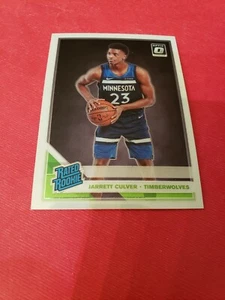 Jarrett Culver 2019-20 Panini Donruss Optic Rated Rookie #160 , Timberwolves - Picture 1 of 3