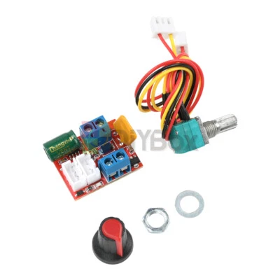 DC Motor PWM Drehzahlregler 3V6V12V24V35V Drehzahlregler Schalter Mini LED Dimmer - Bild 1 von 4