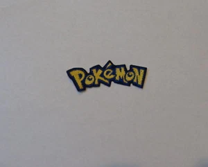 "Pokemon Logo"-  Iron-On Embroidered Patch - Picture 1 of 1