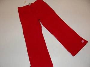 Gymboree Holiday Cozy Cutie Girls Size 4 Fleece Red Pants NWT NEW - Picture 1 of 3