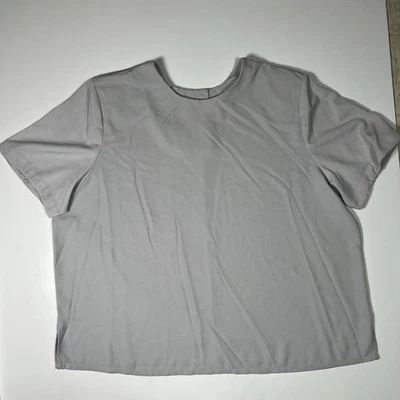 NEW Maggie Barnes Womens Plus Beaded Trim Casual Top Blouse Plus Size 28 3X/4X - Image 1 of 4