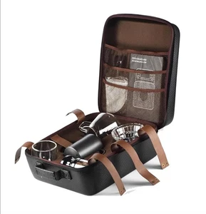 Reise Kaffeeliebhaber Geschenksets, Camping Kaffeemaschine Set, Glas Gießen über Cof... - Bild 1 von 6