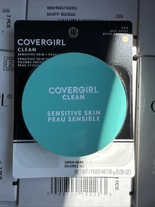Covergirl Clean Pressed Foundation Sensitive Skin, 225 Buff Beige (SEALED) - Picture 1 of 1