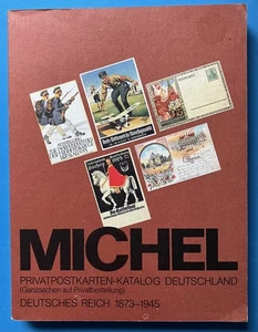 MICHEL Private POSTCARD Catalog, Germany.GERMAN EMPIRE 1873-1945. Published 1984 - Picture 1 of 7