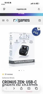Emulador Controlador Cronus Zen para Xbox, Playstation, Nintendo y PC Foto 1 de 2