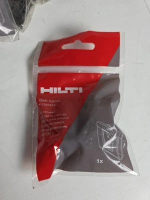Hilti Genuino Hebilla de Cinturón Herramientas Inalámbricas 12 y 22 V Herramienta de Impacto Taladro Destornillador Clip Foto 1 de 3
