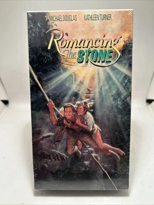 Romancing the Stone (VHS, 1992 Release) NEW FACTORY SEALED Watermarks! - Image 1 of 4