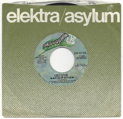 CARLY SIMON, "ANTICIPATION" - Image 1 of 3