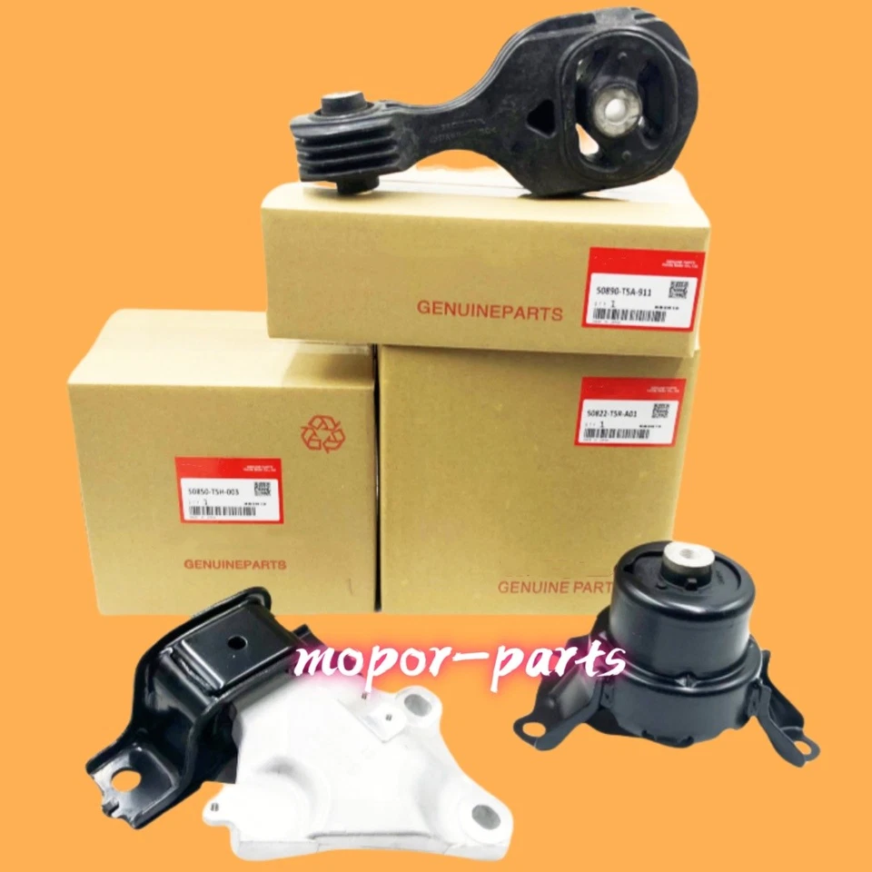OEM 3pcs For 2015-20 Honda Fit Ex Ex-L 1.5L Auto Engine Motor & Trans Mount Set Foto 1 de 4