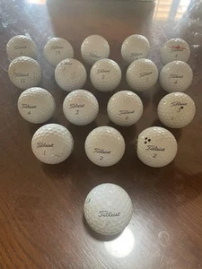 WOW Titleist ProV1 And Prov1x - Gently Used (pack of 18 Golf Balls). - Picture 1 of 3