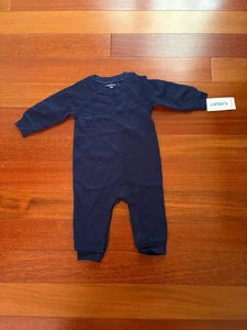 Carter's Baby Unisex Una Pieza Nuevo Con Etiquetas Talla 6M - Imagen 1 de 6