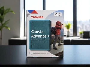 Toshiba Canvio Advance 4TB Portable External Hard Drive USB 3.0, Green 🔥 - Bild 1 von 1