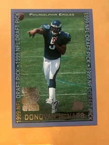 1999 Topps Season Opener NFL Draft Pick Donovan McNabb #157 RC - Picture 1 of 2
