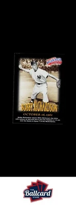 1997-98 Fleer Million Dollar Moments #27 Bobby Richardson - Image 1 of 2