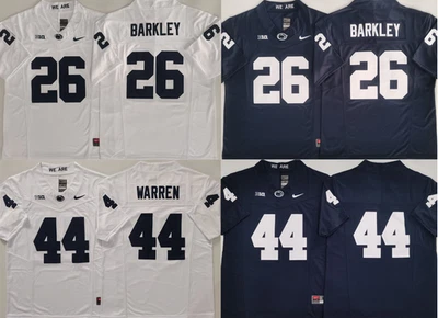 (Duty-Free ) Men's Penn State Saquon Barkley #26 Stitched Jersey All Size S-3XL