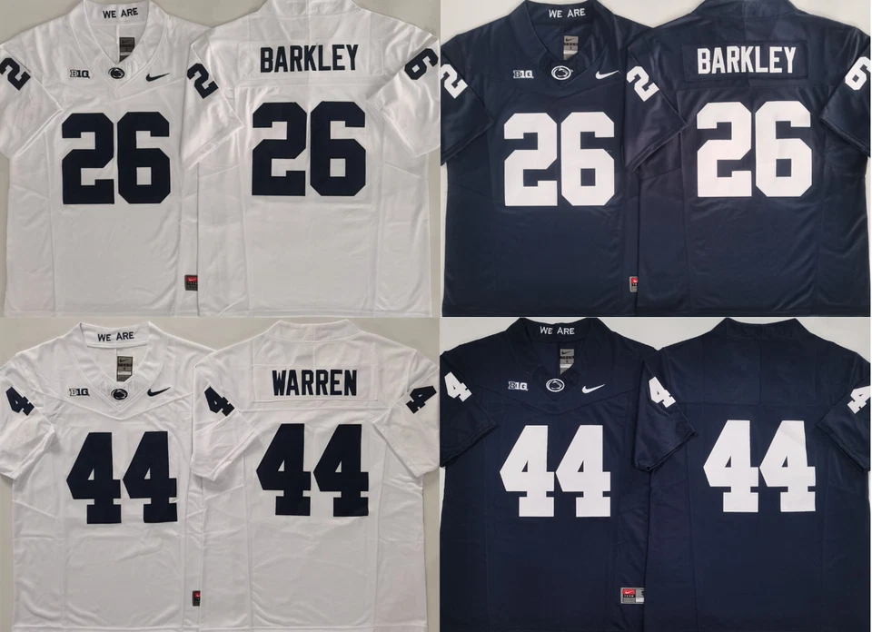 (Duty-Free ) Men's Penn State Saquon Barkley #26 Stitched Jersey All Size S-3XL - Image 1 of 4