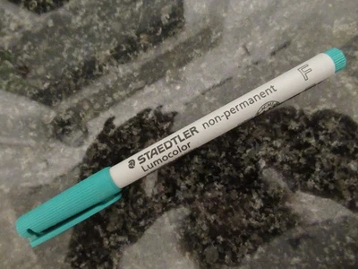 Staedtler Lumicolor Non-Permanent, Strichstärke F, Farbe Grün NEU - Bild 1 von 2