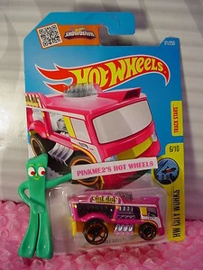 2016 i Hot Wheels CHILL MILL #171✰Pink/Yellow;oh5;Fresh Milk✰City Works✰Case P/Q - Picture 1 of 2