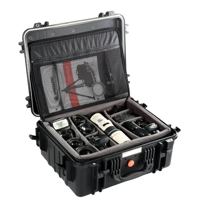 Vanguard Supreme 46D Waterproof Hard Carry Case with Camera Divider Bag Insert - Image 1 of 4