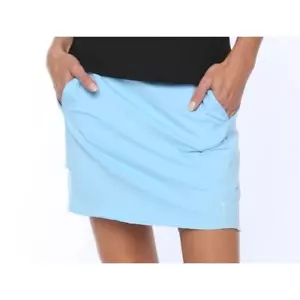 Belyn Key Baby blau ABGESTUFT SKORT X-Large Sonnenschutz UPF 50 Tennis Golf NEU - Bild 1 von 13