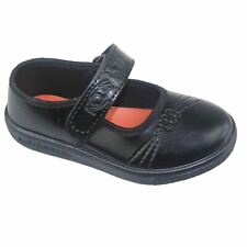 New Girls Black School Shoes Kids Formal Casual Back To School Shoes UK SIZES
