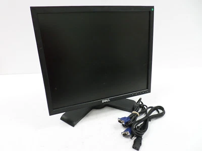 Dell 190Sb 19" 1280 x 1024 60Hz DVI-D VGA USB Hub Black LCD Monitor 09M62C - Image 1 of 4