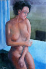 Female Nude Figure Original Oil Painting Naked Beauty 8X12 Hand Painted Ysart