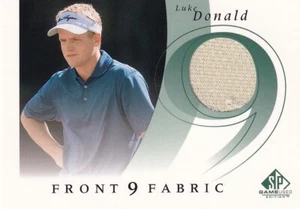 UPPER DECK 2002 SP GAME USED EDITION LUKE DONALD #F9S-LD FRONT 9 FABRIC RELIC - Bild 1 von 2