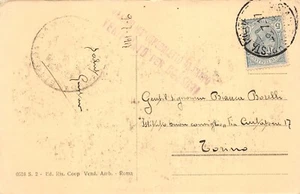 18-6C) COMANDO 168 OSPEDALETTO DA CAMPO POSTA MILITARE 1917 ROMA TEMPIO VENERE - Picture 1 of 2